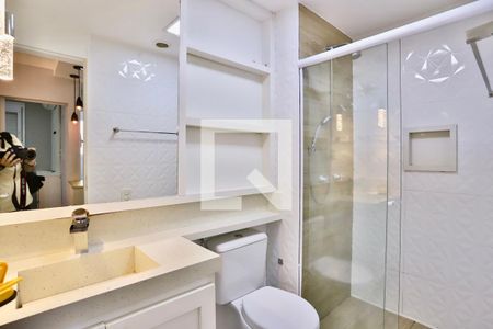 Banheiro de apartamento para alugar com 1 quarto, 32m² em Brás, São Paulo