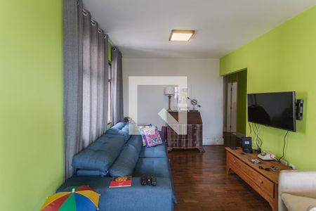 Sala de apartamento à venda com 3 quartos, 120m² em Santo Antônio, Belo Horizonte