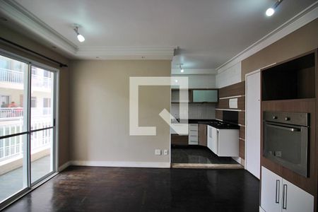 Sala de apartamento para alugar com 1 quarto, 70m² em Vila Caminho do Mar, São Bernardo do Campo