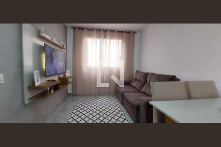 Sala de apartamento para alugar com 2 quartos, 45m² em Vila Tibiriçá, Santo André