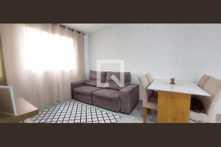 Sala de apartamento para alugar com 2 quartos, 45m² em Vila Tibiriçá, Santo André