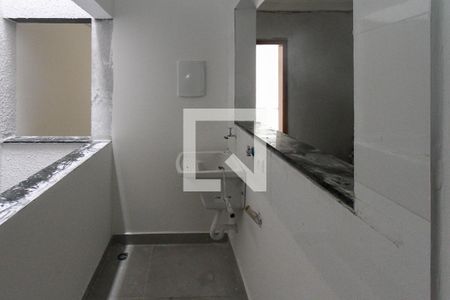 Área de Serviço de apartamento para alugar com 1 quarto, 32m² em Vila Paulo Silas, São Paulo