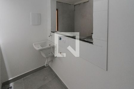 Área de Serviço de apartamento para alugar com 1 quarto, 32m² em Vila Paulo Silas, São Paulo