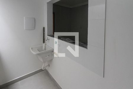 Área de Serviço de apartamento para alugar com 1 quarto, 32m² em Vila Paulo Silas, São Paulo