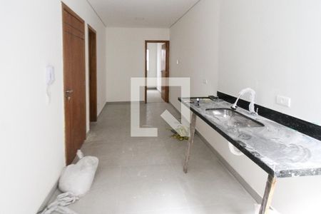 Cozinha de apartamento para alugar com 1 quarto, 32m² em Vila Paulo Silas, São Paulo