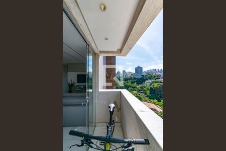 Varanda da Sala de apartamento à venda com 2 quartos, 57m² em Palmeiras, Belo Horizonte