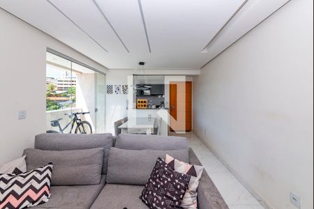 Sala de apartamento à venda com 2 quartos, 57m² em Palmeiras, Belo Horizonte