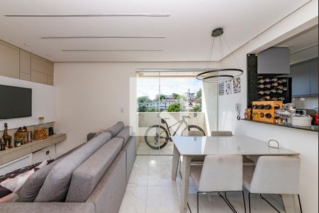 Sala de apartamento à venda com 2 quartos, 57m² em Palmeiras, Belo Horizonte