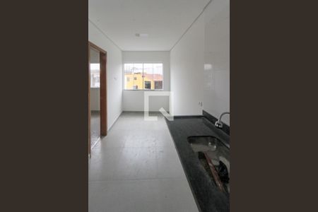 Sala/Cozinha de apartamento para alugar com 1 quarto, 32m² em Vila Paulo Silas, São Paulo