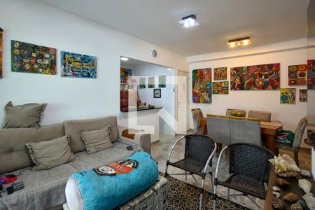 Sala de apartamento para alugar com 3 quartos, 88m² em Cidade Ocian, Praia Grande