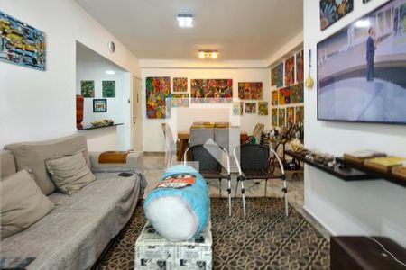 Sala de apartamento para alugar com 3 quartos, 88m² em Cidade Ocian, Praia Grande