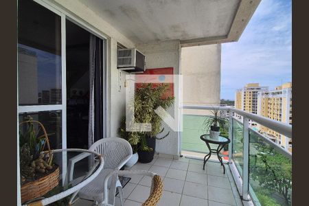 Varanda de apartamento à venda com 3 quartos, 121m² em Recreio dos Bandeirantes, Rio de Janeiro