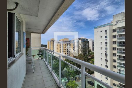 Varanda de apartamento à venda com 3 quartos, 121m² em Recreio dos Bandeirantes, Rio de Janeiro