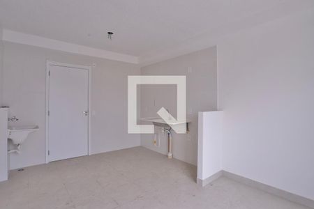 Sala/Cozinha de apartamento para alugar com 1 quarto, 33m² em Belenzinho, São Paulo