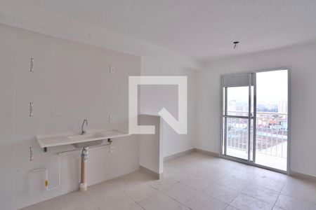 Sala/Cozinha de apartamento para alugar com 1 quarto, 33m² em Belenzinho, São Paulo