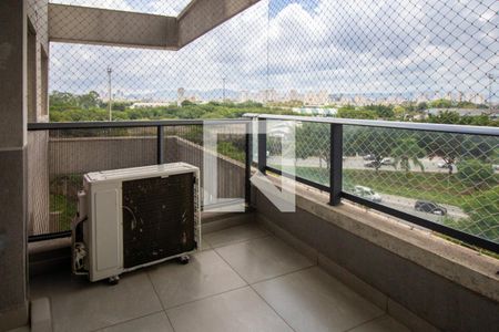 Varanda da Sala de apartamento para alugar com 2 quartos, 69m² em Água Branca, São Paulo