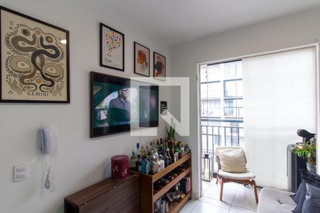 Sala de apartamento para alugar com 1 quarto, 31m² em Vila Romana, São Paulo