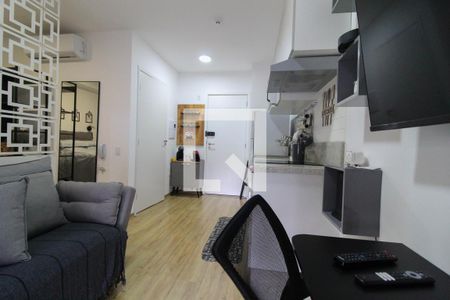 Studio de kitnet/studio para alugar com 1 quarto, 31m² em Indianópolis, São Paulo