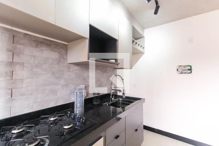 Sala/Cozinha de apartamento para alugar com 1 quarto, 30m² em Mooca, São Paulo