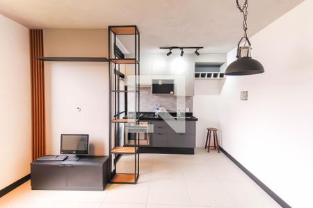 Sala/Cozinha de apartamento para alugar com 1 quarto, 30m² em Mooca, São Paulo