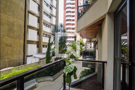 Varanda da Sala de apartamento à venda com 4 quartos, 140m² em Jardim Bela Vista, Santo André