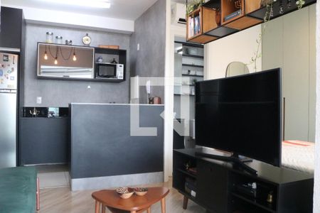 Sala de apartamento à venda com 1 quarto, 36m² em Barra Funda, São Paulo