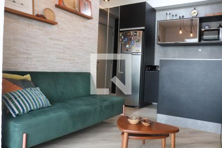 Sala de apartamento à venda com 1 quarto, 36m² em Barra Funda, São Paulo