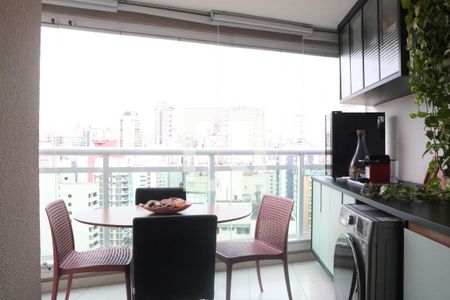 Varanda de apartamento à venda com 1 quarto, 36m² em Barra Funda, São Paulo