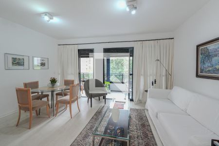 Sala de apartamento para alugar com 1 quarto, 65m² em Bela Vista, São Paulo