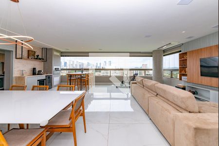 Sala de apartamento à venda com 4 quartos, 174m² em Vila das Flores, Nova Lima