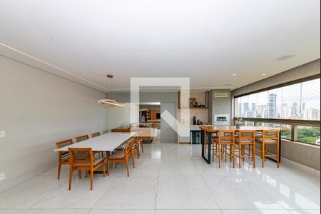 Sala de apartamento à venda com 4 quartos, 174m² em Vila das Flores, Nova Lima