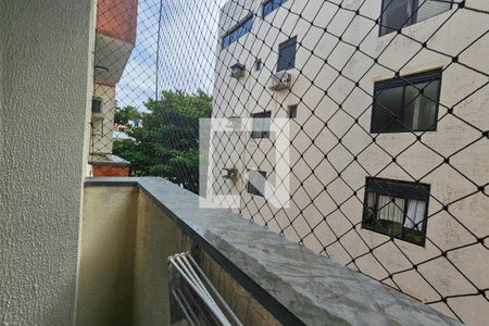 varanda de apartamento para alugar com 2 quartos, 57m² em Jardim Sao Miguel, Guarujá