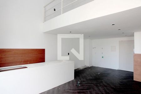 Studio - Sala / Cozinha de apartamento para alugar com 1 quarto, 78m² em Moinhos de Vento, Porto Alegre