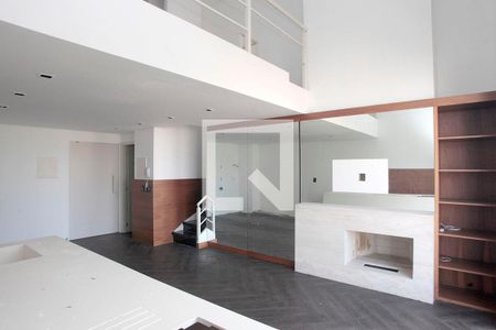 Studio - Sala / Cozinha de apartamento para alugar com 1 quarto, 78m² em Moinhos de Vento, Porto Alegre