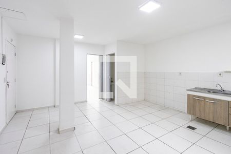 Sala/Cozinha de apartamento para alugar com 1 quarto, 53m² em Barra Funda, São Paulo