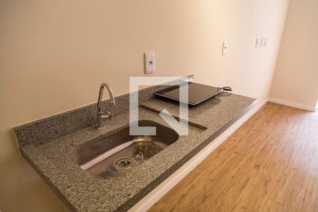 Studio - Cozinha de apartamento à venda com 1 quarto, 25m² em Mirandópolis, São Paulo