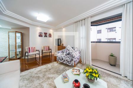 Sala de apartamento para alugar com 3 quartos, 176m² em Vila Bastos, Santo André