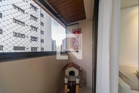 Varanda da Sala de apartamento para alugar com 3 quartos, 176m² em Vila Bastos, Santo André