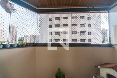 Varanda da Sala de apartamento para alugar com 3 quartos, 176m² em Vila Bastos, Santo André