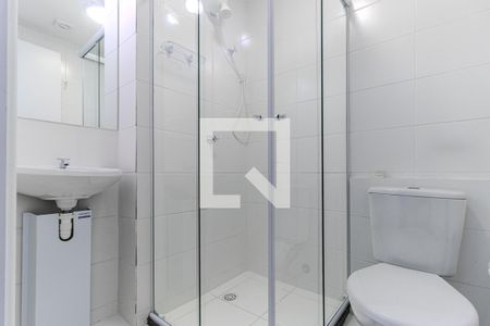 Banheiro de apartamento para alugar com 1 quarto, 26m² em Vila Buarque, São Paulo