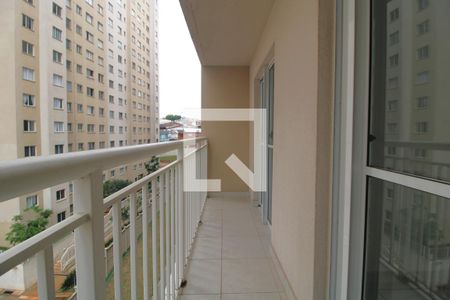 Varanda - Sala de apartamento para alugar com 1 quarto, 29m² em Jardim Prudência, São Paulo