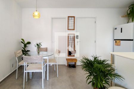 Sala de apartamento para alugar com 1 quarto, 51m² em Canto do Forte, Praia Grande