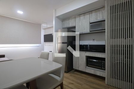 Sala/ cozinha  de kitnet/studio à venda com 1 quarto, 98m² em Marechal Rondon, Canoas