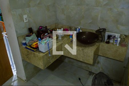 Banheiro da Suíte 1 de casa de condomínio à venda com 4 quartos, 260m² em Taquara, Rio de Janeiro