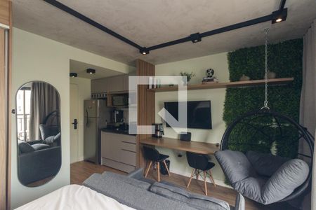 Studio de kitnet/studio para alugar com 1 quarto, 26m² em República, São Paulo