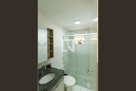 Banheiro de apartamento para alugar com 1 quarto, 45m² em Loteamento Parque São Martinho, Campinas