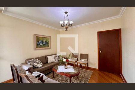 Sala de apartamento à venda com 3 quartos, 115m² em Serra, Belo Horizonte