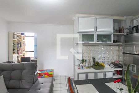 Sala/Cozinha de apartamento à venda com 2 quartos, 64m² em Fazenda da Juta, São Paulo