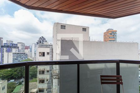 Varanda de apartamento para alugar com 1 quarto, 38m² em Jardim Paulistano, São Paulo