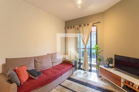 Sala de apartamento para alugar com 1 quarto, 38m² em Jardim Paulistano, São Paulo